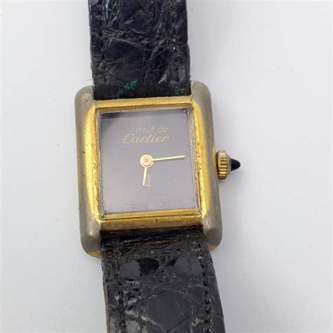 cartier 18k electroplated swiss|louis cartier watches.